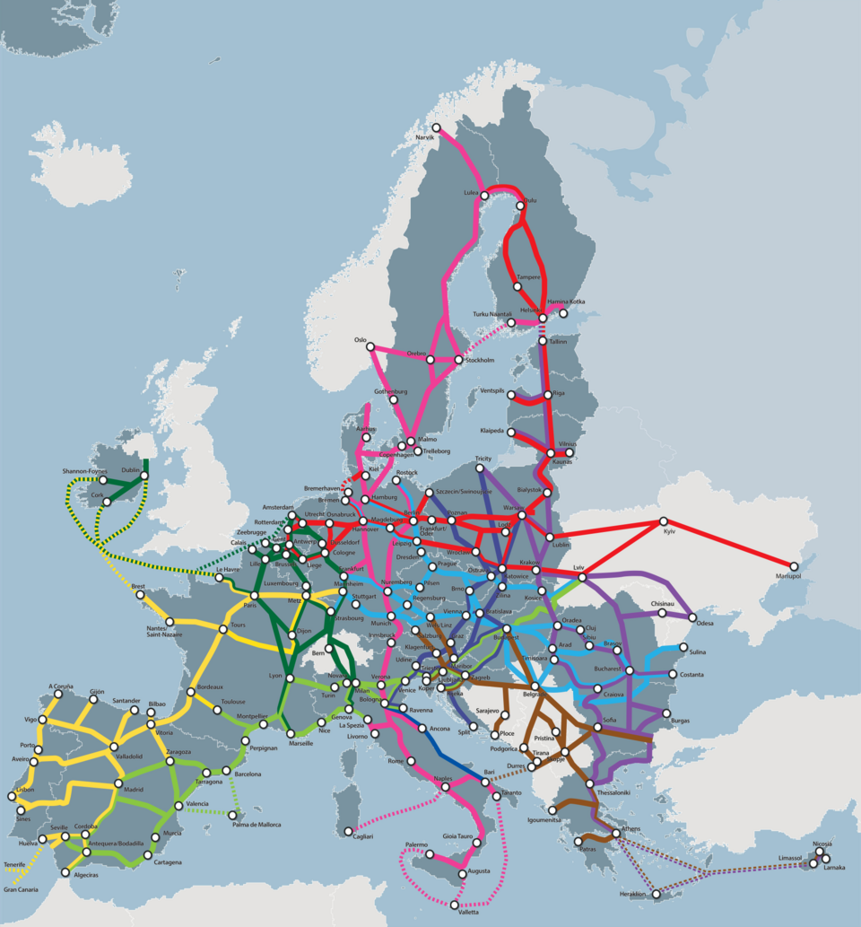 Map and route planning